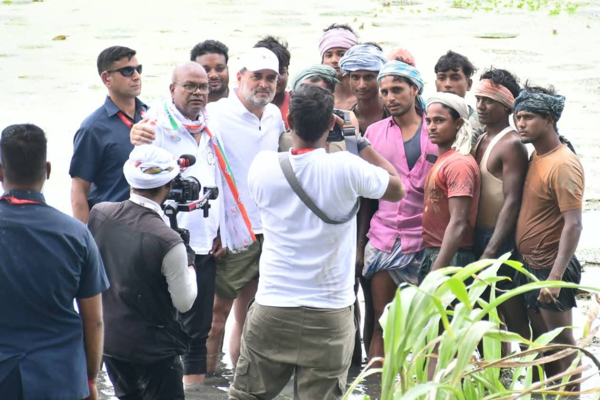 rahul gandhi votr adhikar yatra katihar