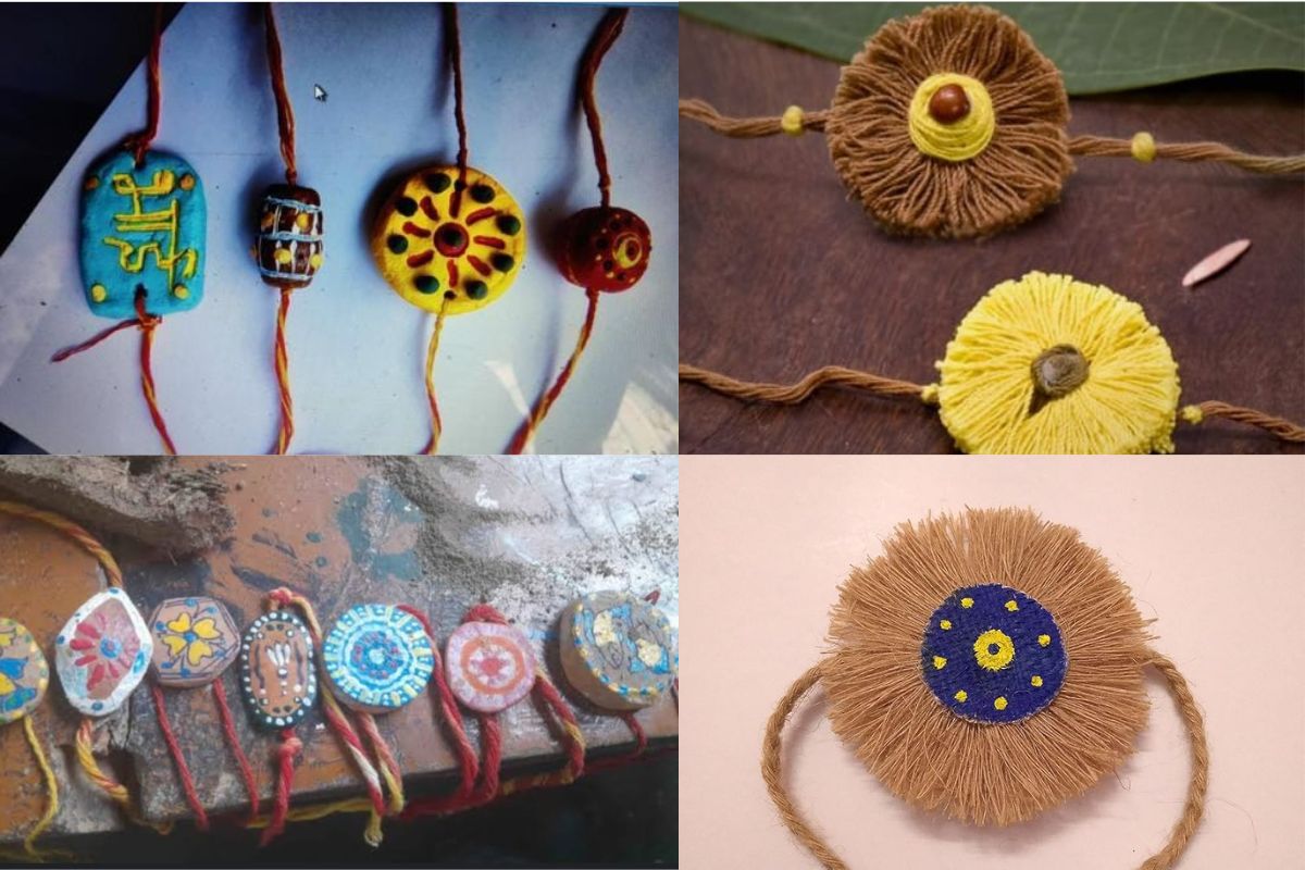 rakshabandhan 2025| Eco-friendly rakhis are in vogue in Bihar, rakhis made from jute and kulhar are becoming everyone's favourite