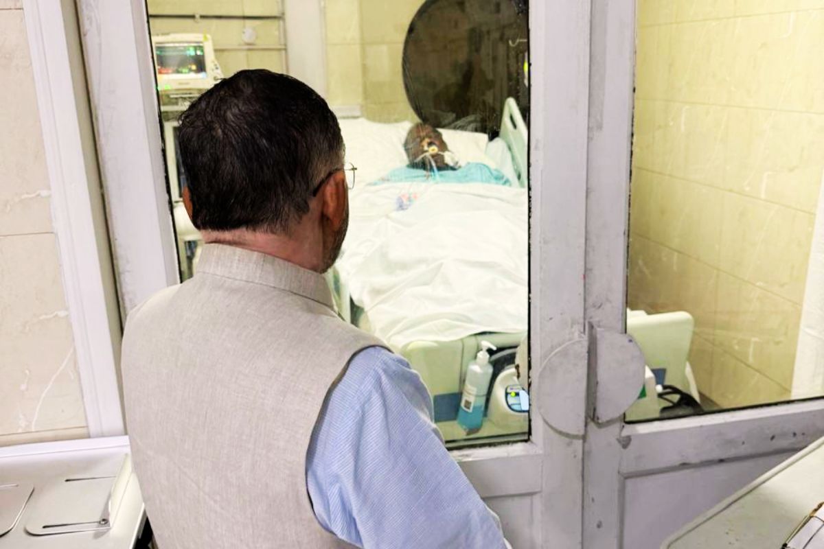 ramdas soren hospitalised in delhi