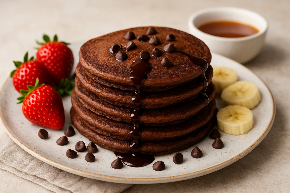 suji chocolate pancake recipe