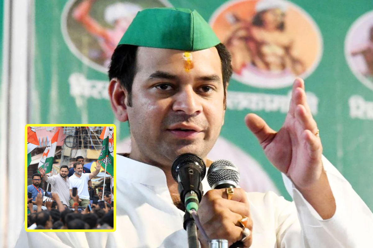 tej pratap yadav on voter adhikar yatra news