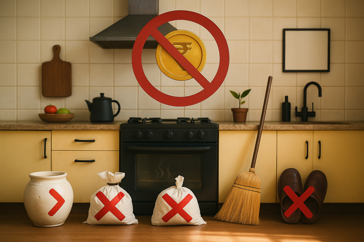 things not to keep in kitchen