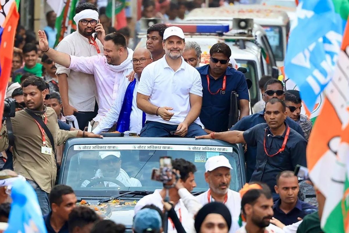 voter adhikar yatra| Rahul Gandhi's Voter Rights Yatra will be completed with a padyatra in Patna