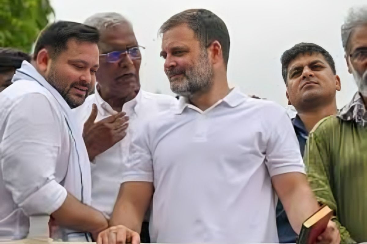 तेजस्वी यादव- राहुल गांधी