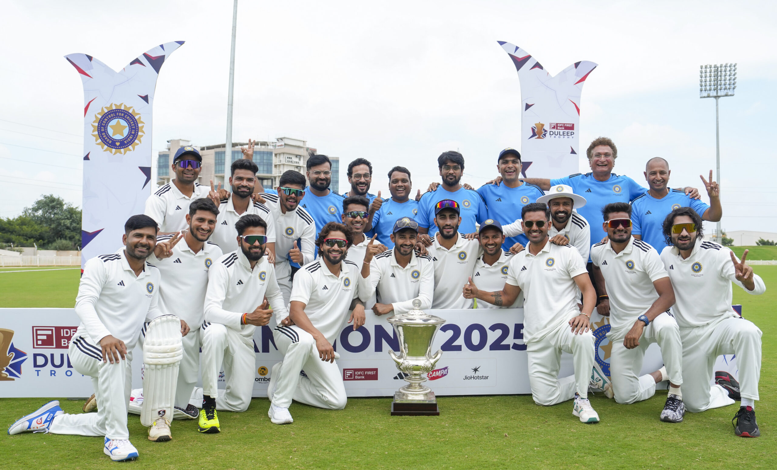 Duleep Trophy 2025 Central Zone wins
