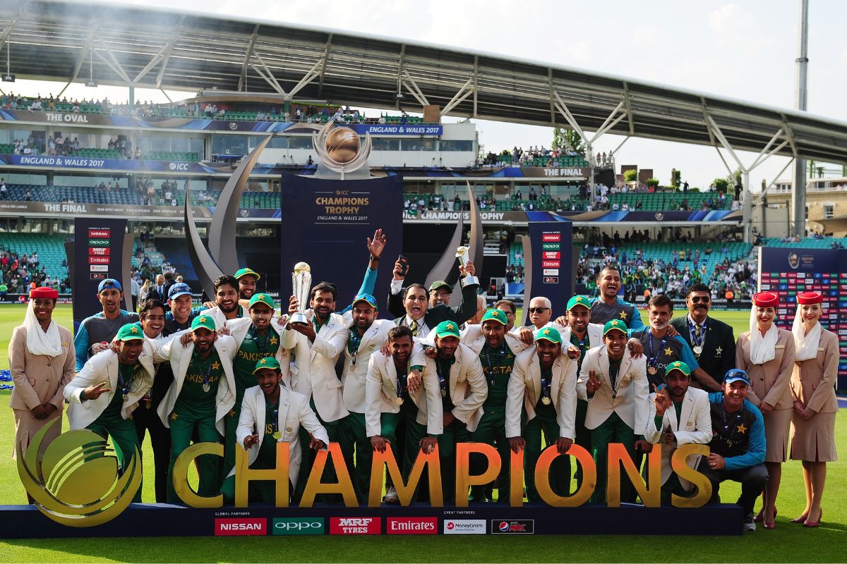 2017 Icc Champions Trophy Winner Pakistan Team