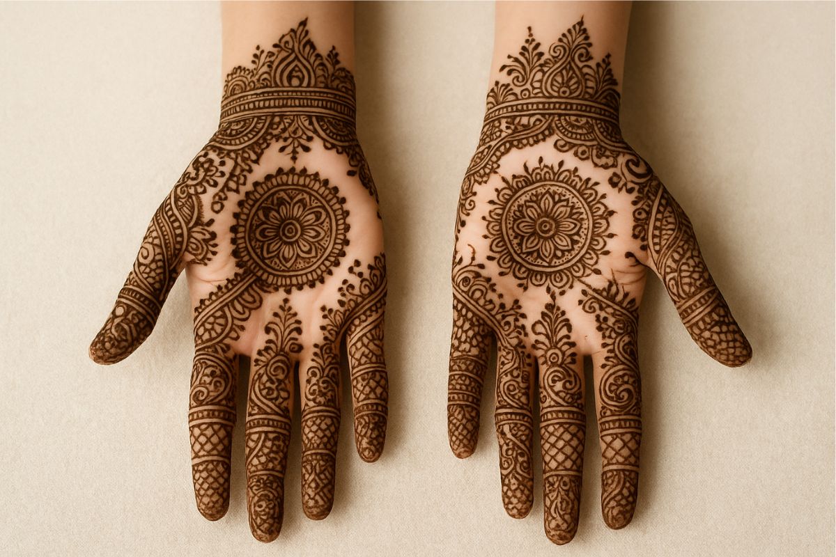 Ai Jitiya Mehndi Design