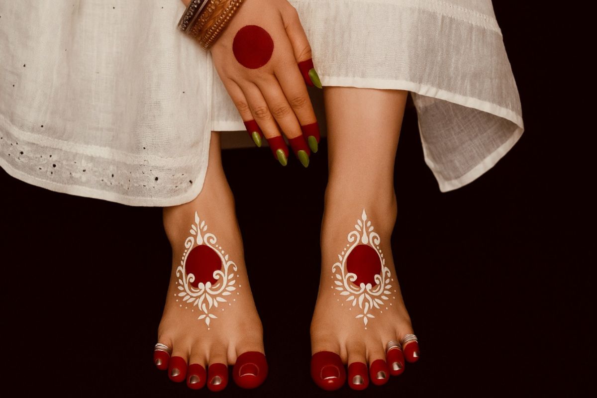 Aaltaa Kumkum Mehndi Design 1