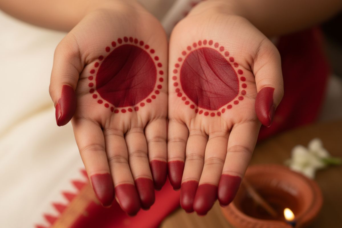 Aaltaa Kumkum Mehndi Design