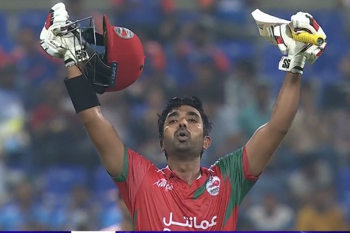 Aamir Kaleem in IND vs OMAN Asia Cup 2025