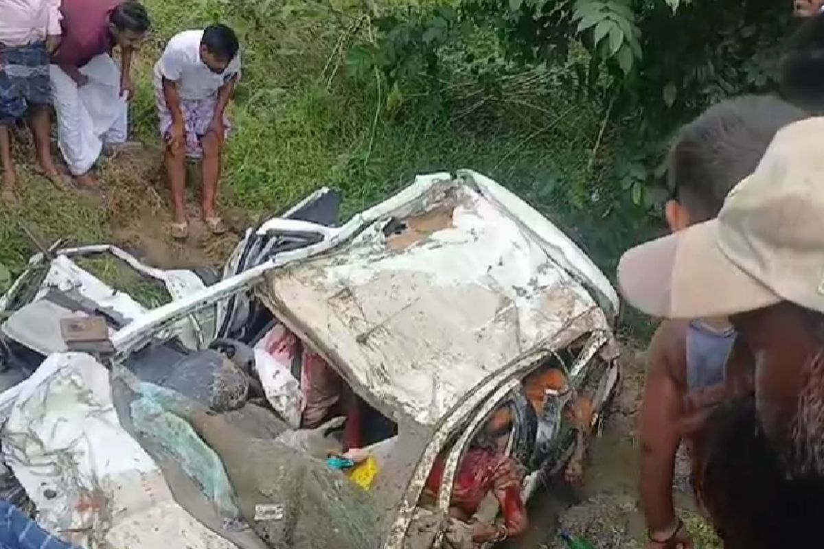 Accident in Godda