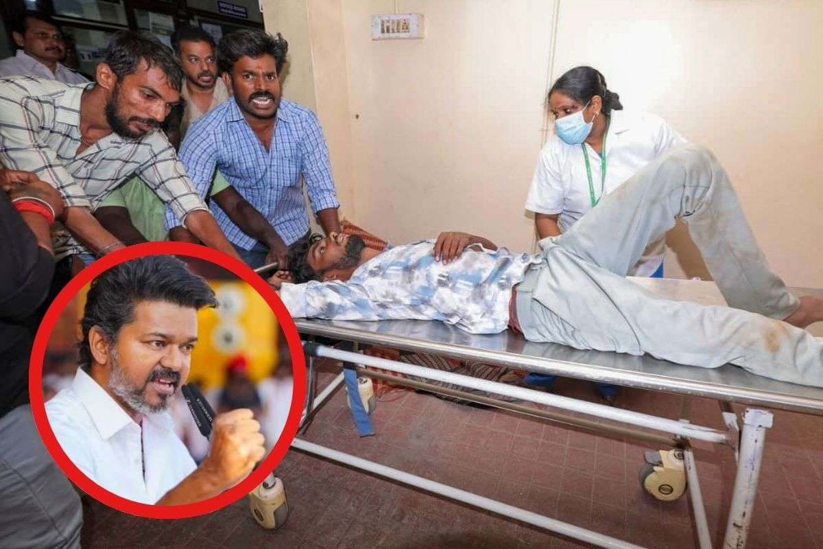 Actor Vijay Reaction on Stampede
