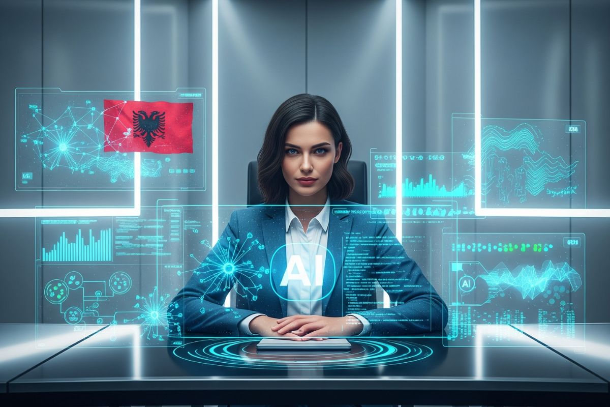 Albania First AI Minister / Ai Generated Image