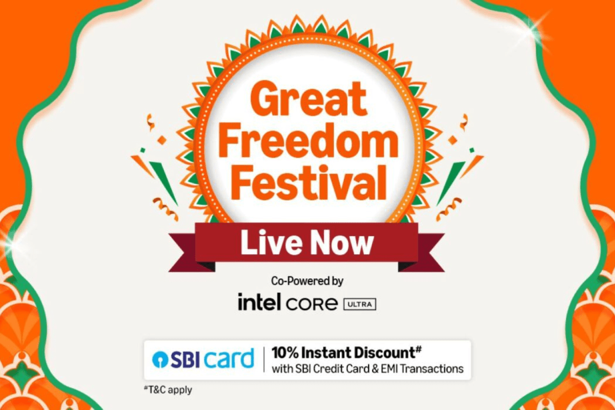 Amazon Great Indian Festival Sale Live Now