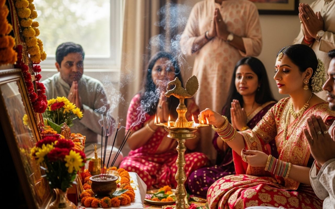 Anant Chaturdashi Puja Aarti in Hindi