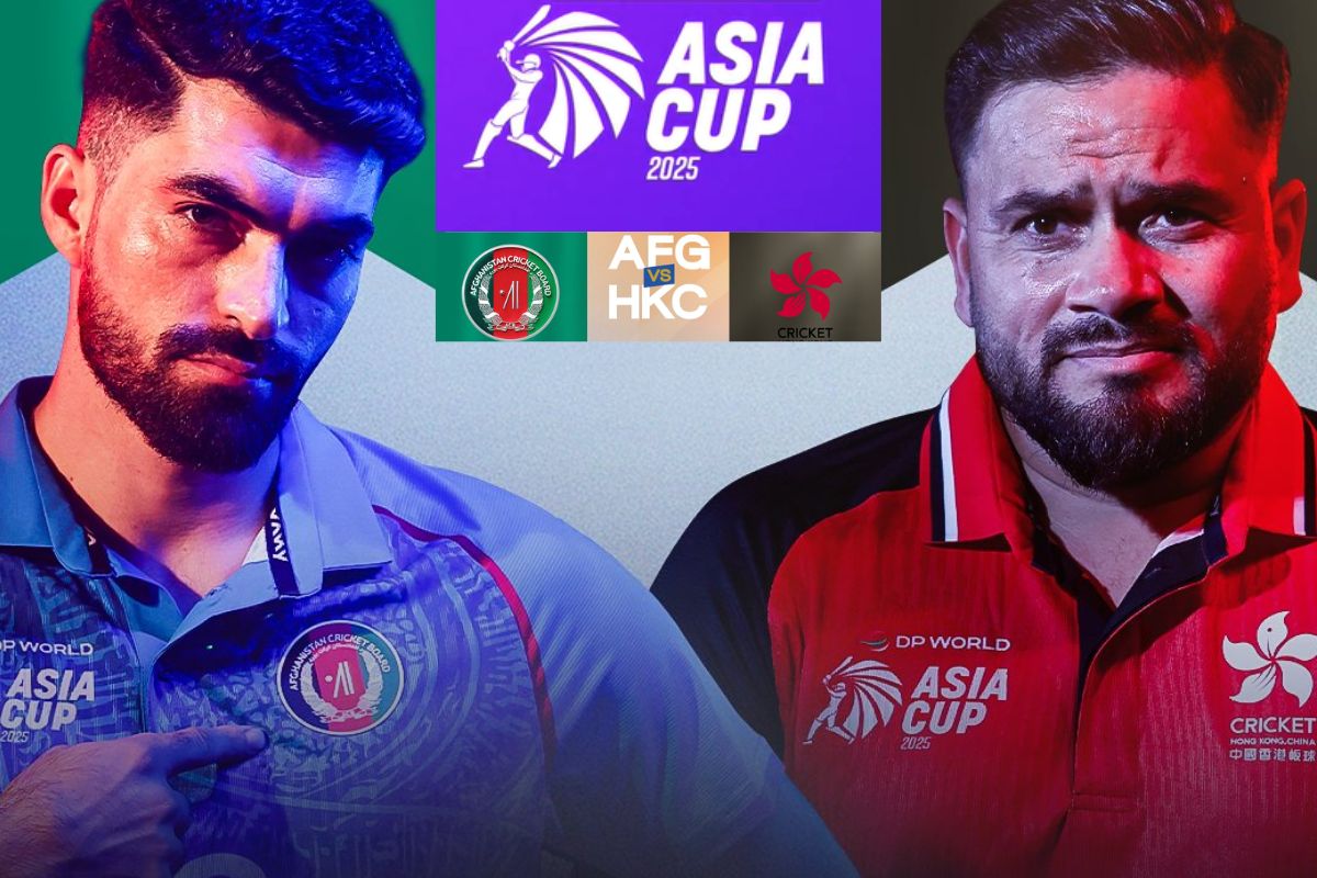 Asia Cup 2025 Afghanistan vs Hong Kong