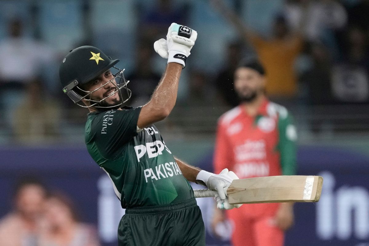 Asia Cup 2025: Mohammad Haris after hitting half century