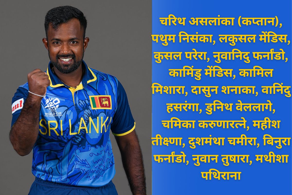 Asia Cup 2025 Sri Lanka Team