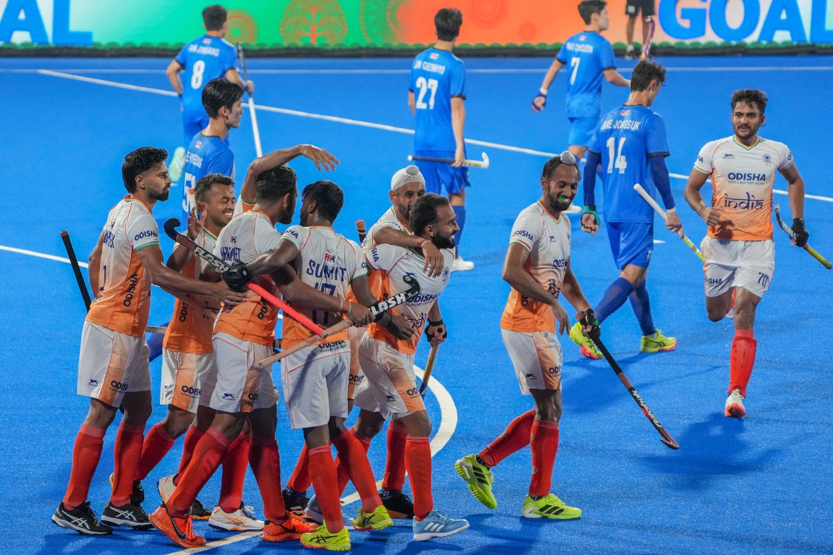 Asia Cup Hockey: Indian Players after win
