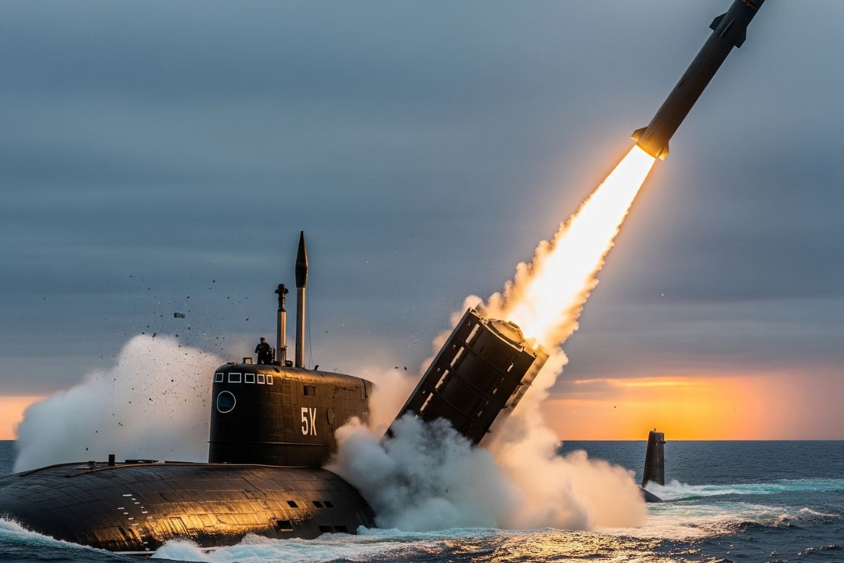 Australia Nuclear Submarine / Ai Generated Image