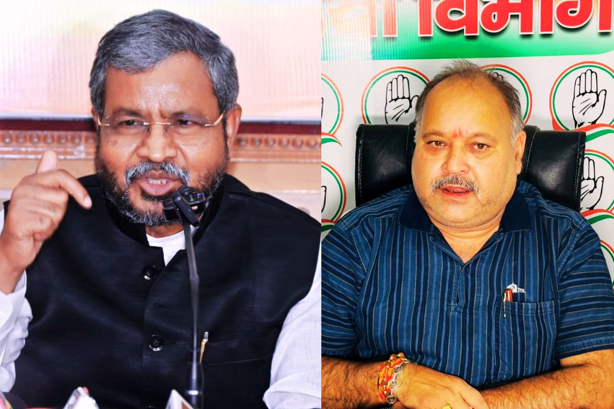 BJP vs Congress Jharkhand babulal marandi rakesh sinha