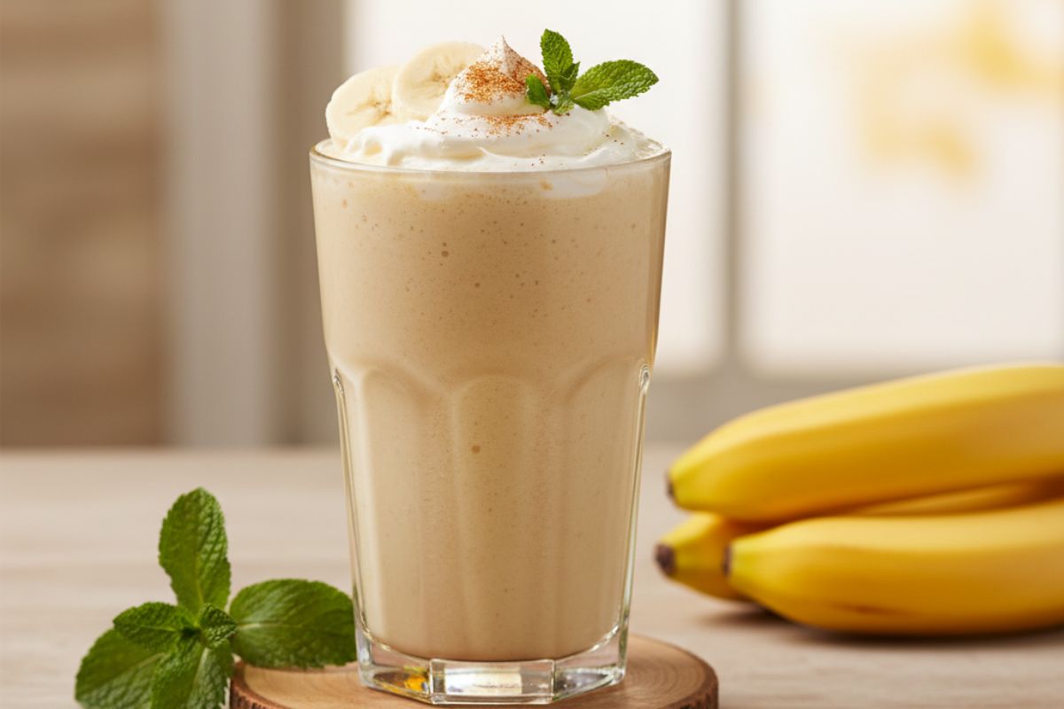 Banana smoothie recipe