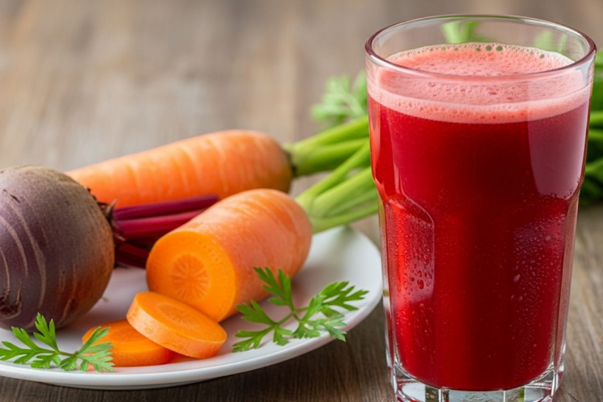 Beetroot and Carrot Juice Recipe