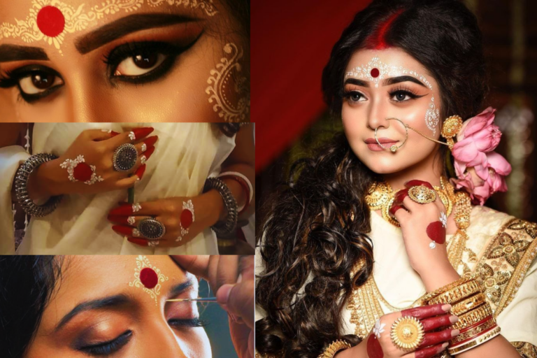 Bengali Makeup Trends: दुर्गा पूजा पर अपनाएं लेटेस्ट बंगाली मेकअप ट्रेंड्स, दिखें सबसे खूबसूरत