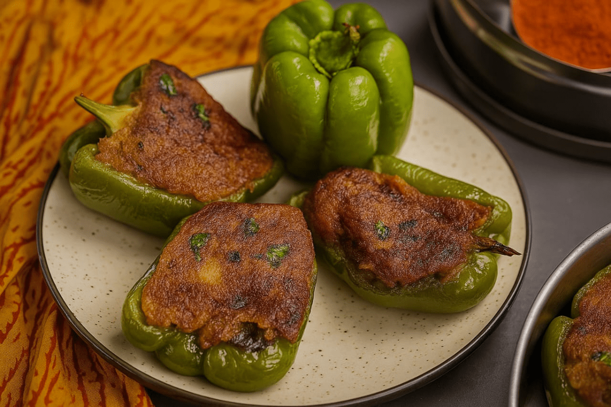 Bharwa Shimla Mirch Recipe