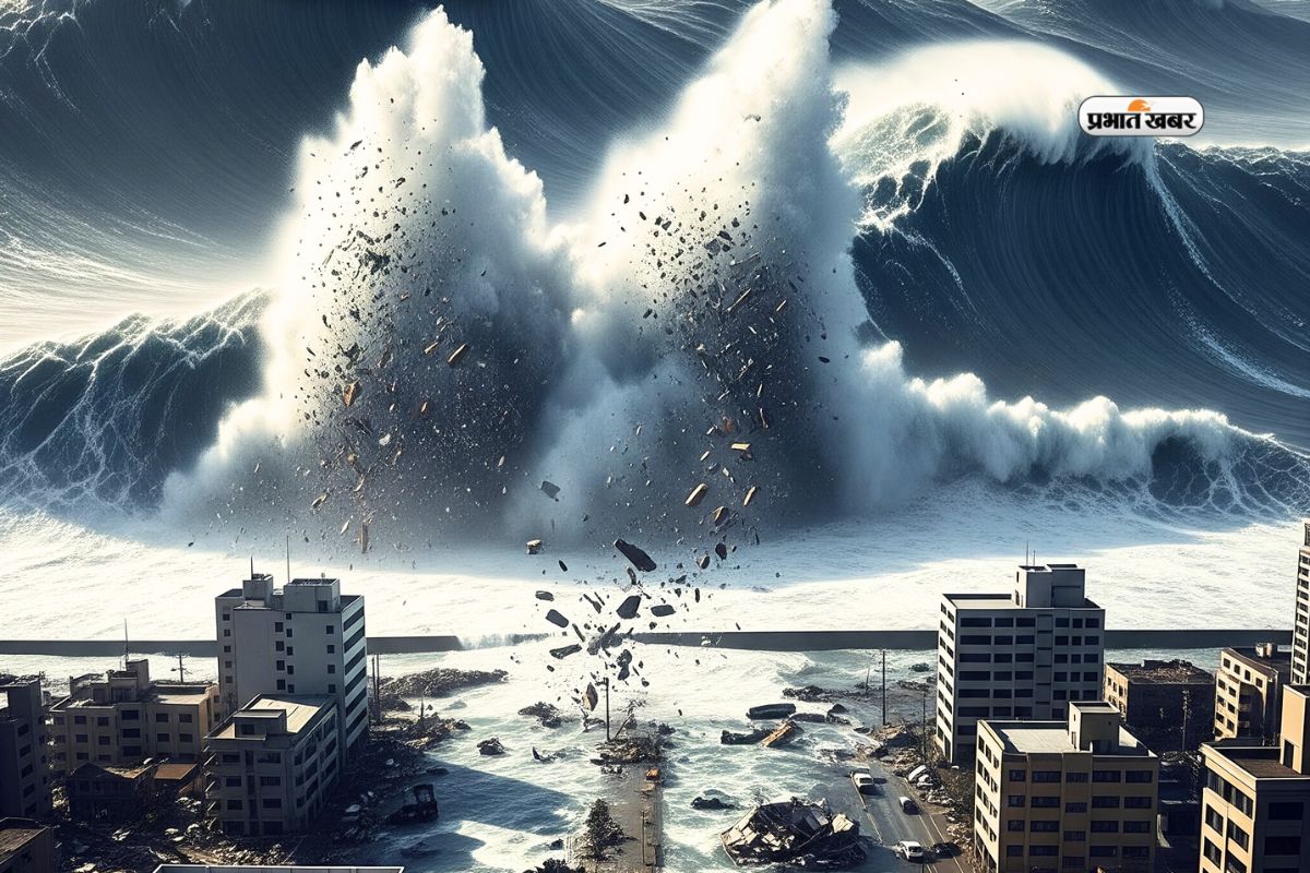 Biggest Natural Disaster Cascadia / Ai Generated Image