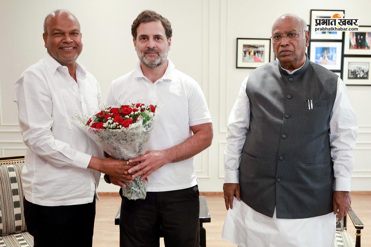 Rahul Gandhi, Rajesh Ram and Mallikarjun Kharge releases BPCC Vidhan sabha committe list