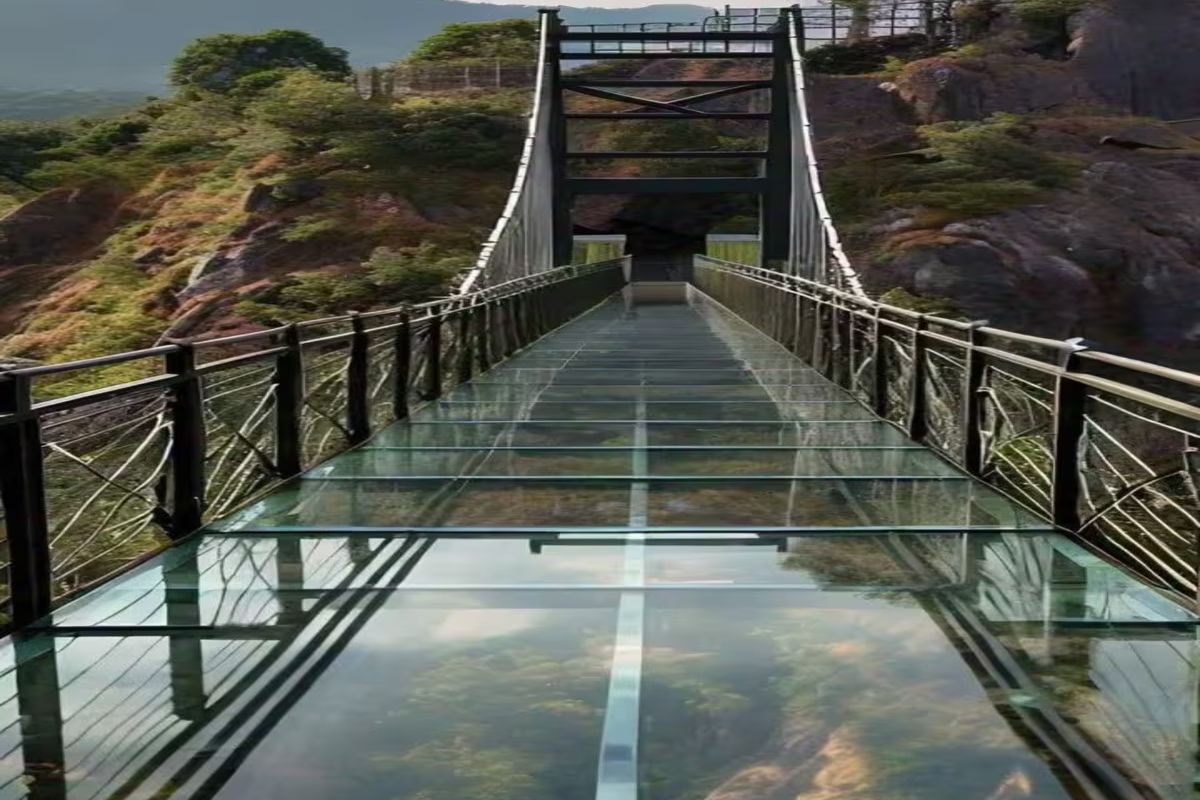 Bihar Tourist Place second glass bridge built breathtaking and beautiful views