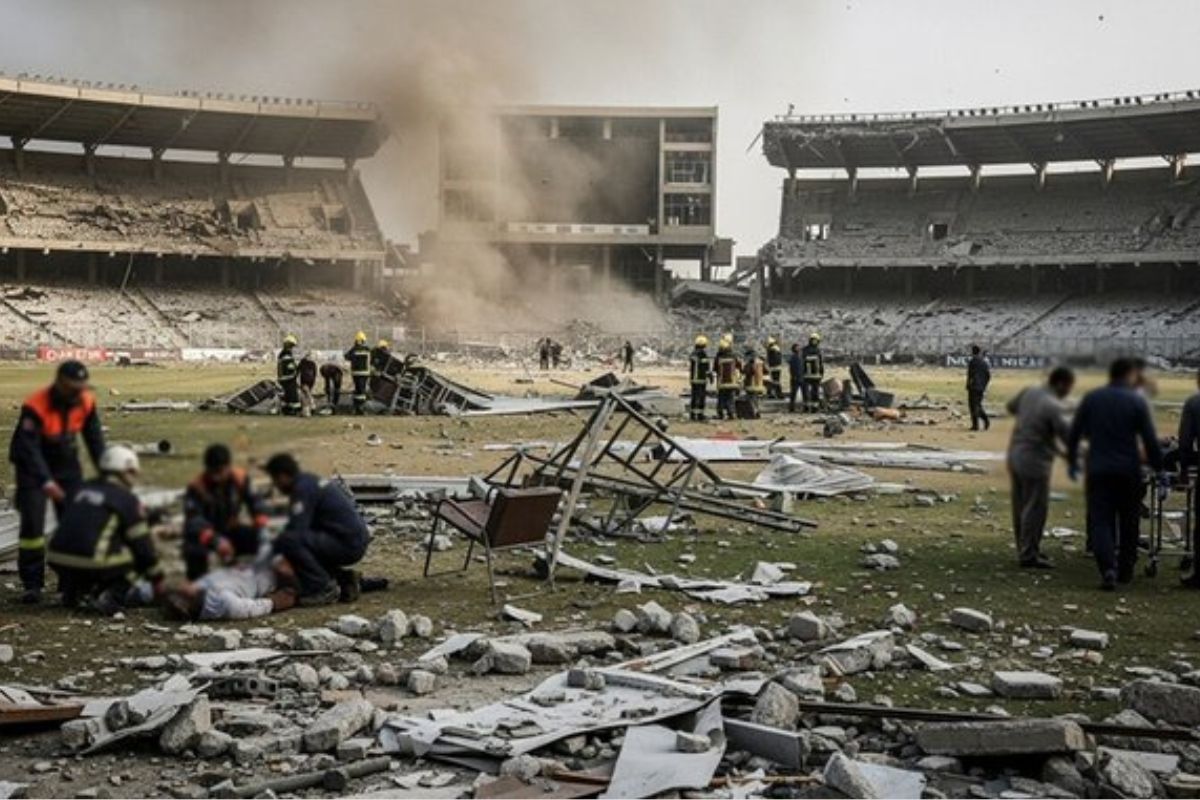 Bomb Blast in Pakistan Cricket Ground During Match