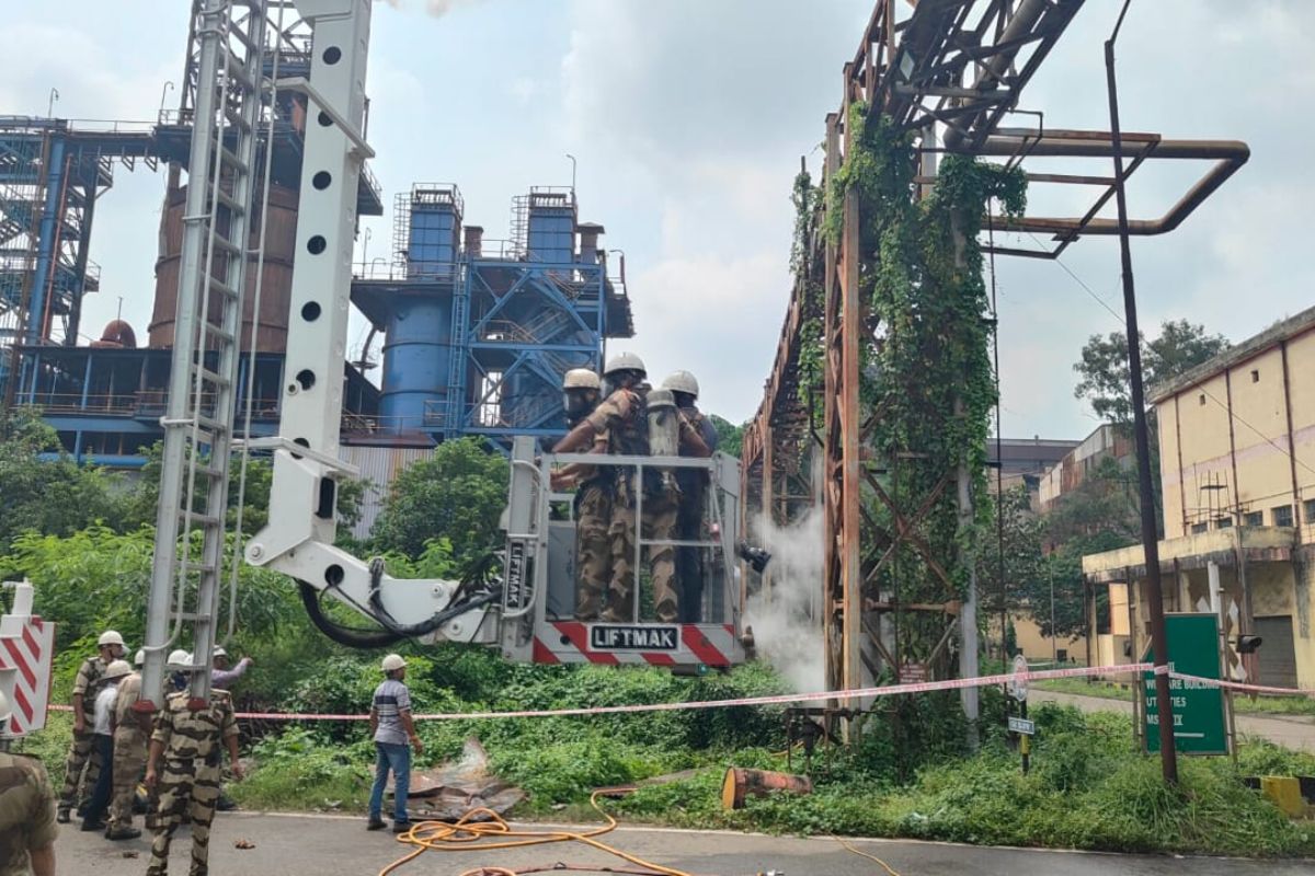 Bokaro Steel Plant Gas Leak