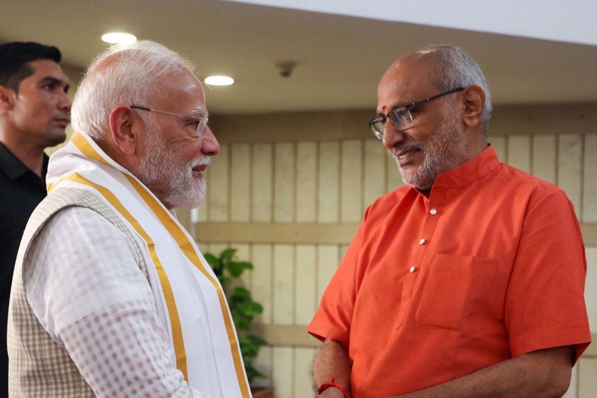 CP Radhakrishnan and PM modi