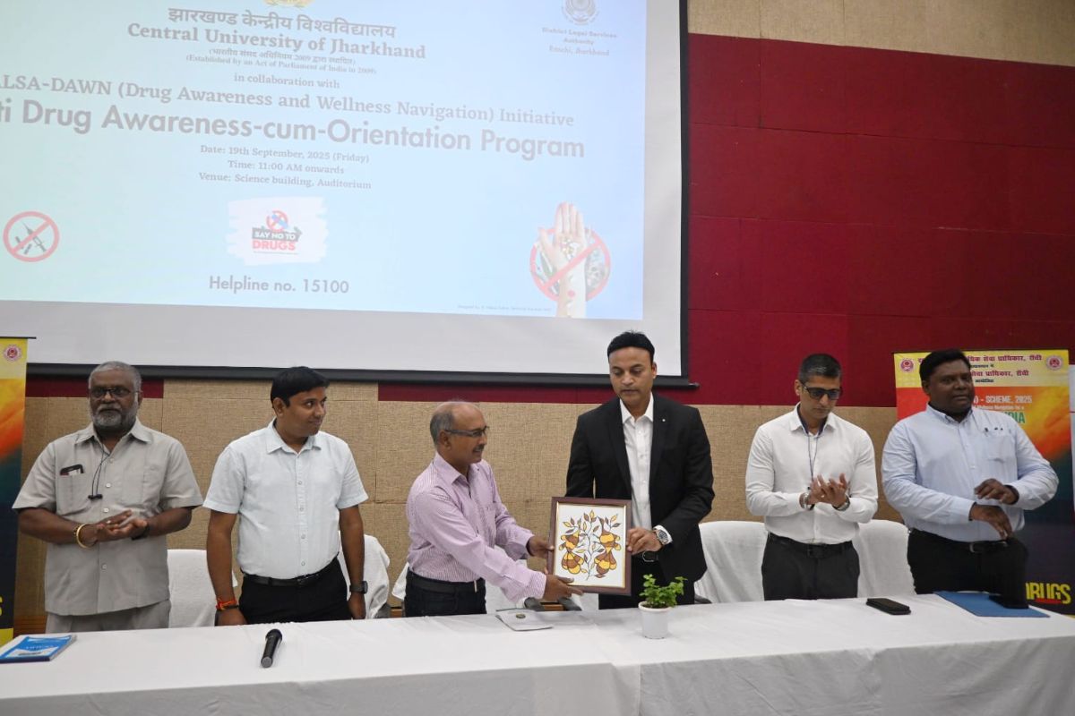 CUJ Drug deaddiction Awareness Program