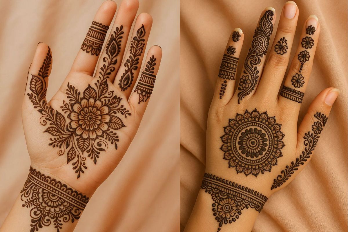Center Mehndi Design