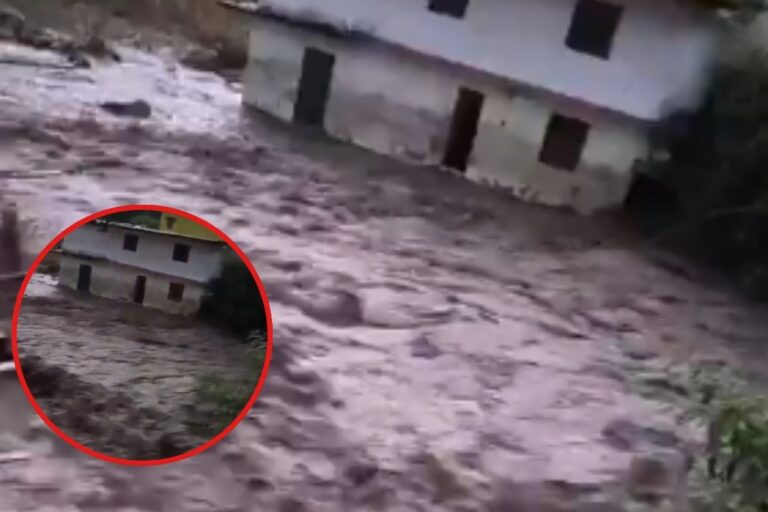 Chamoli Cloudburst : चमोली में फटा बादल, घर ढह गए, डरावना वीडियो आया सामने