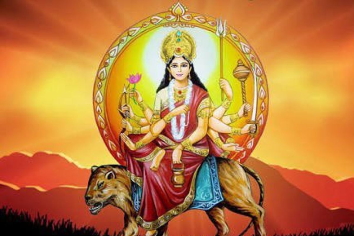 मां चंद्रघण्‍टा की आरती | Chandraghanta Mata Ki Aarti Lyrics in Hindi