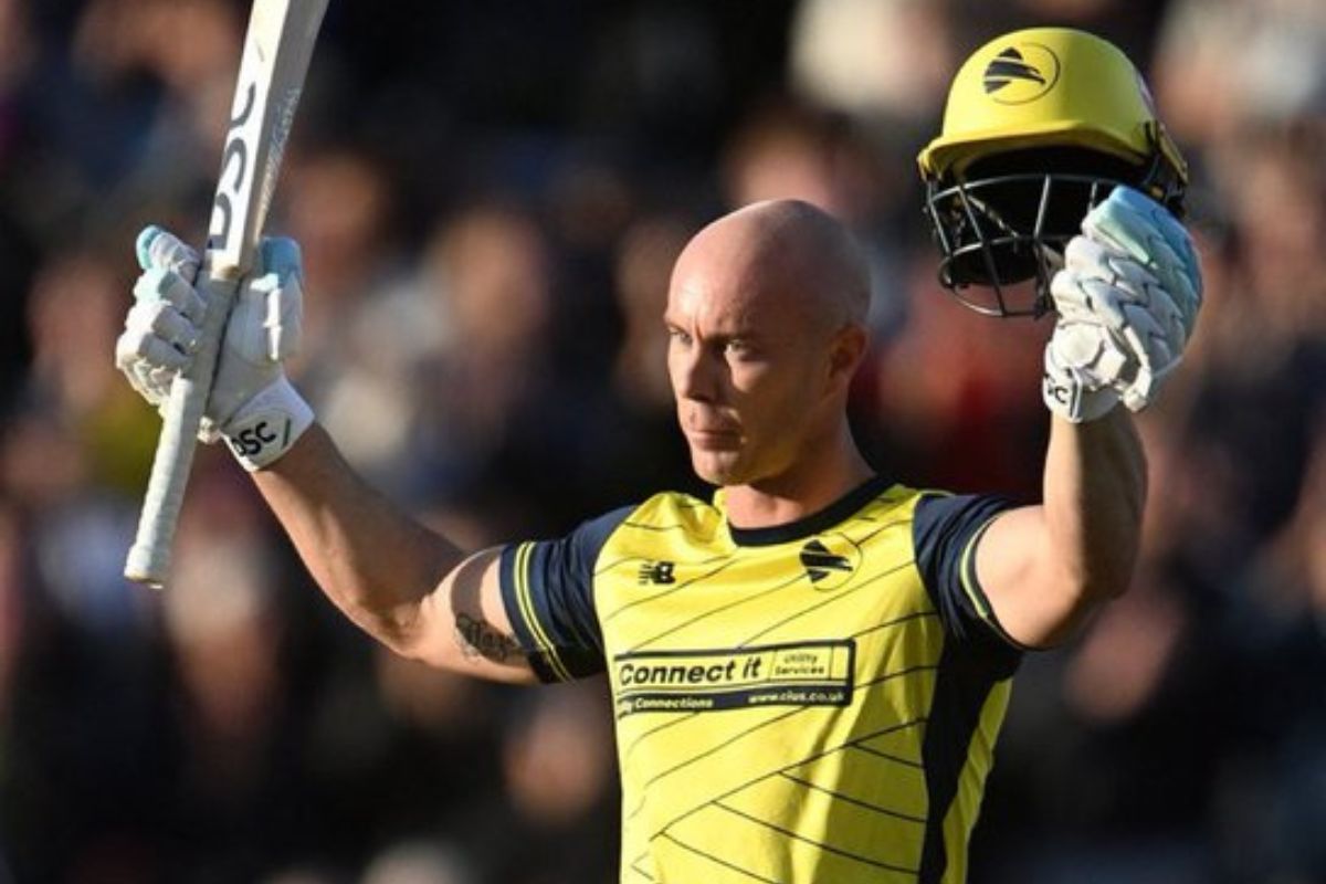 Chris Lynn in T20 Blast Semi FInal