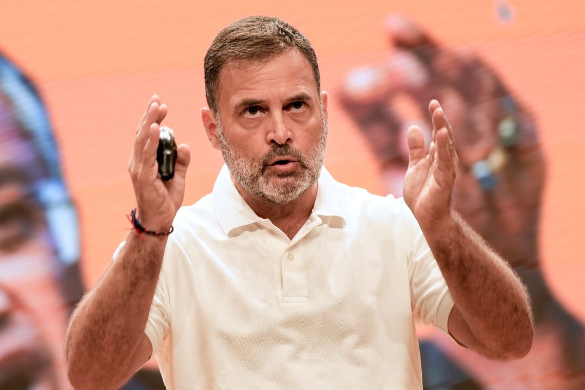 Congress leader Rahul Gandhi