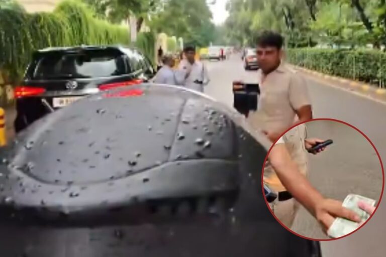 Viral Video : ओनली कैश, जापानी पर्यटकों से ₹1,000 रिश्वत लेना पड़ा पुलिसवाले को महंगा, देखें वीडियो में आखिर क्यों