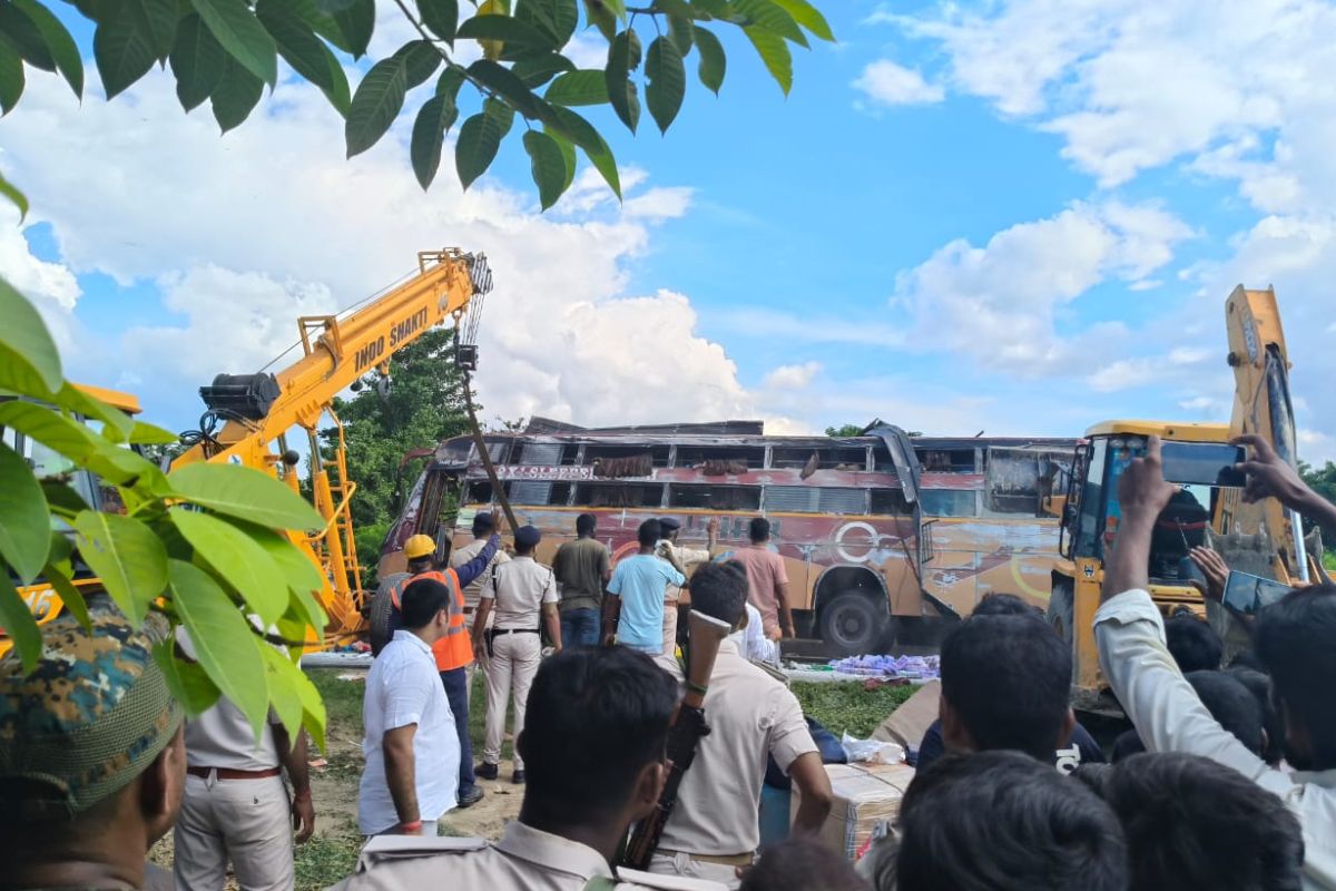 motihari bus accident