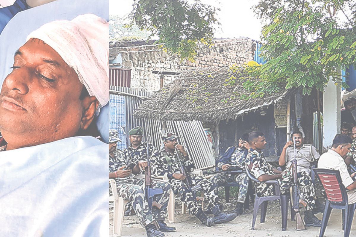 attack on vaishali police