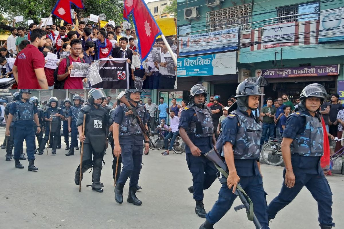 nepal protest news