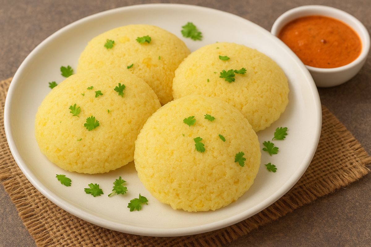 Corn Idli Recipe