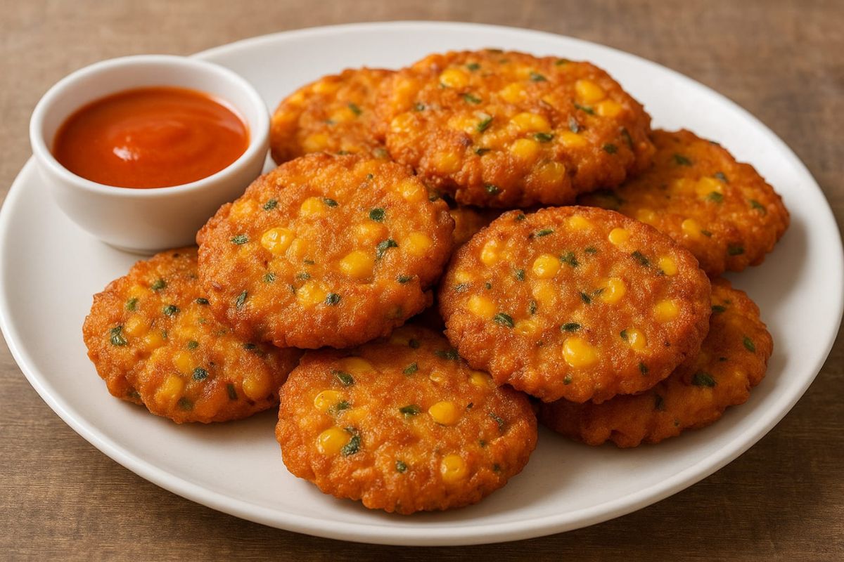 Corn Vada Recipe