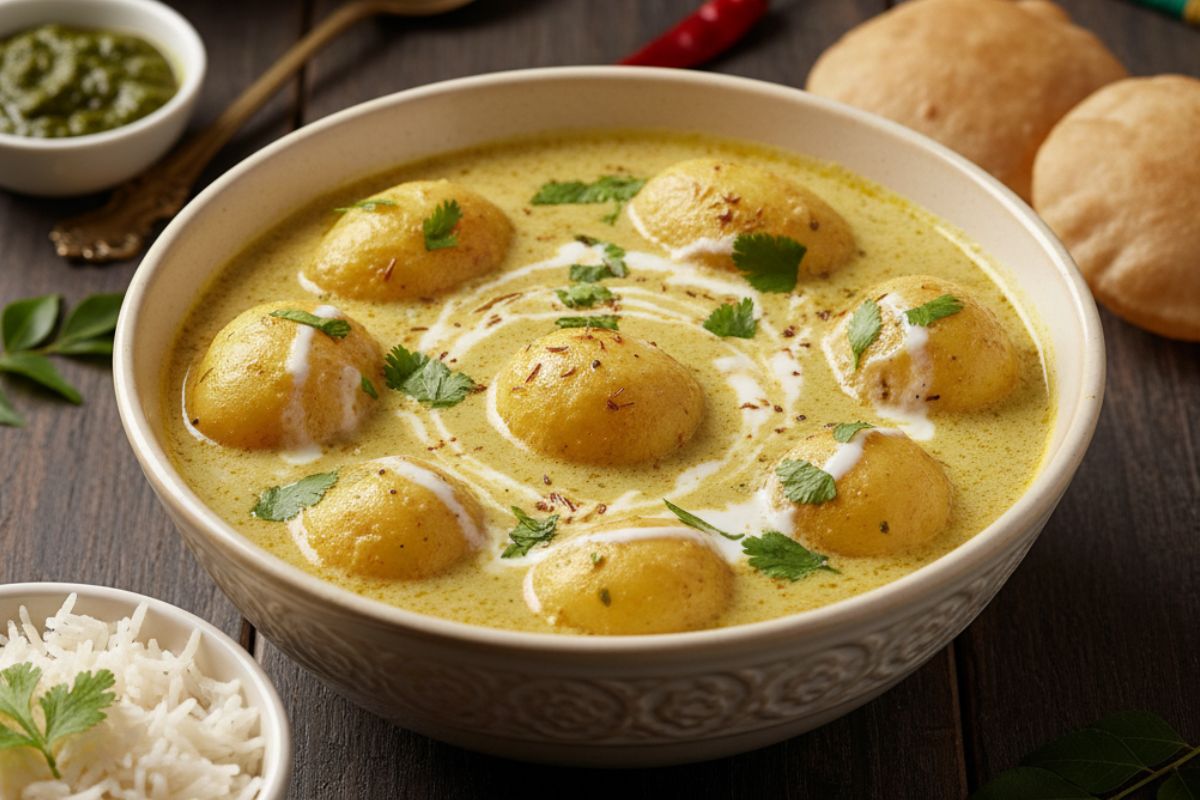 Dahi Aloo Recipe For Navratri