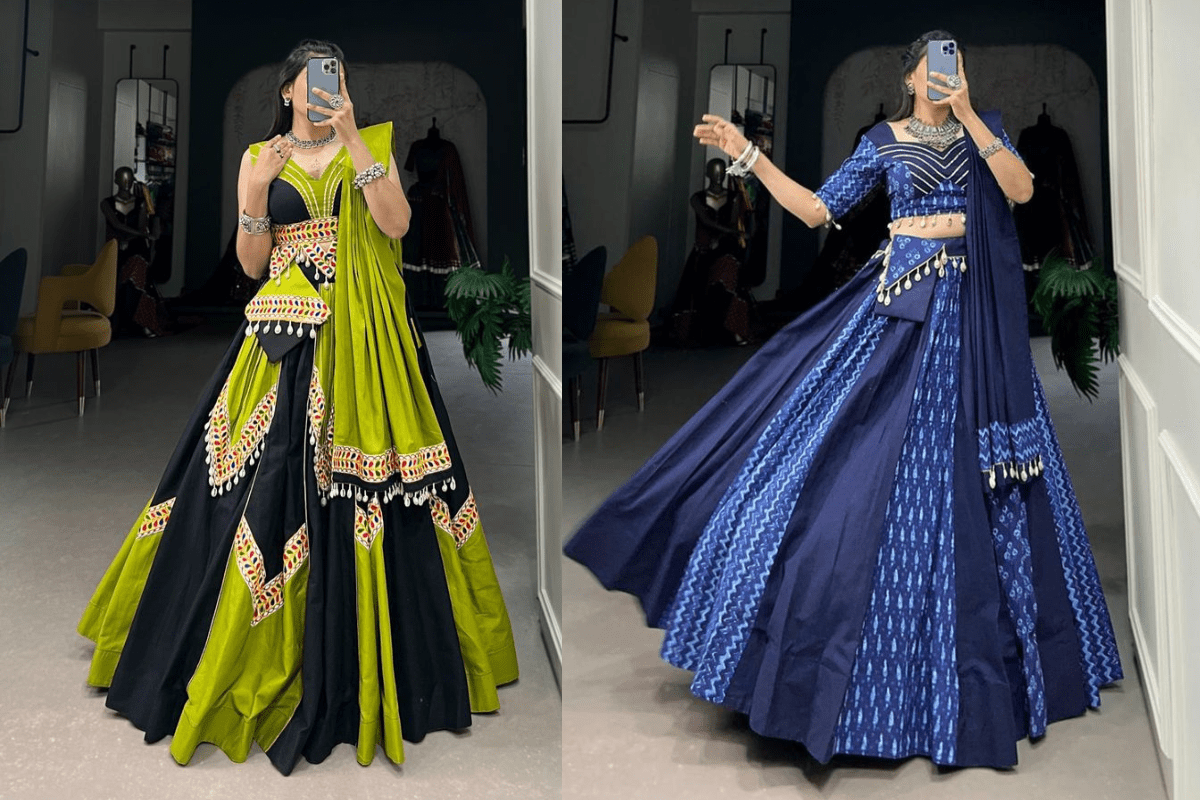 Dandiya Dress For Women: इस गरबा सीजन में पहनें स्टाइलिश और ट्रेंडी डांडिया ड्रेस, पाएं हर नजरें अपनी तरफ 6 Dandiya Dress For Women 3