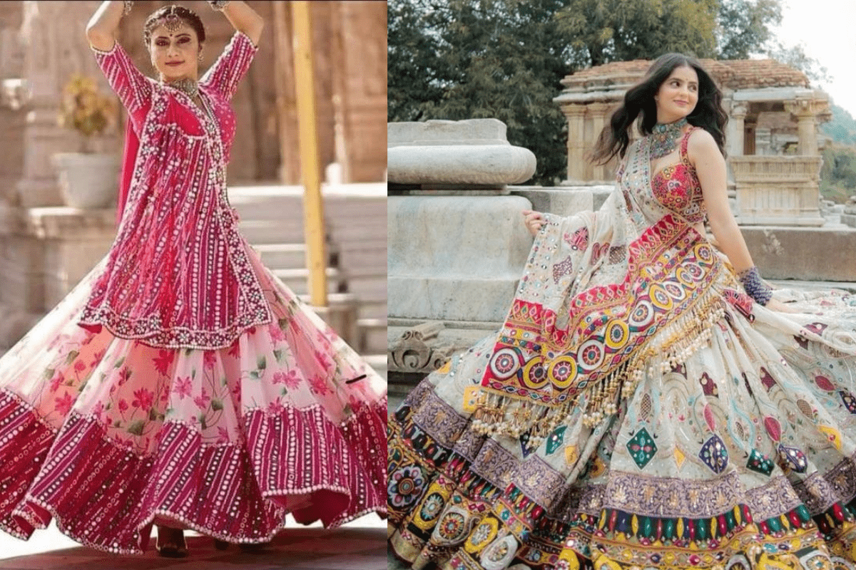Dandiya Dress For Women: इस गरबा सीजन में पहनें स्टाइलिश और ट्रेंडी डांडिया ड्रेस, पाएं हर नजरें अपनी तरफ 7 Dandiya Dress For Women 4